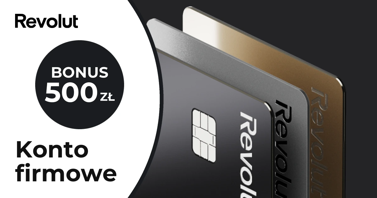 Promocja Revolut Business: bonus 500 zł za konto firmowe