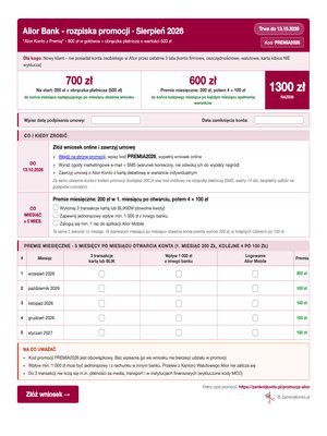 Rozpiska promocji